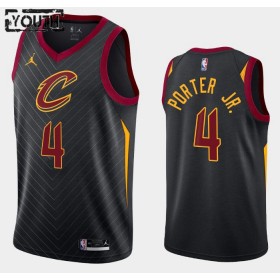 Dres Cleveland Cavaliers Kevin Porter Jr. 4 2020-21 Jordan Brand Statement Edition Swingman - Dječji